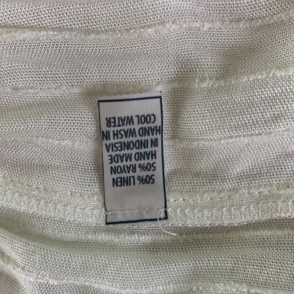 Anthropologie Lilya "Thea" Peplum Knit Long Sleeve top size large v-neck peplum - Picture 7 of 8